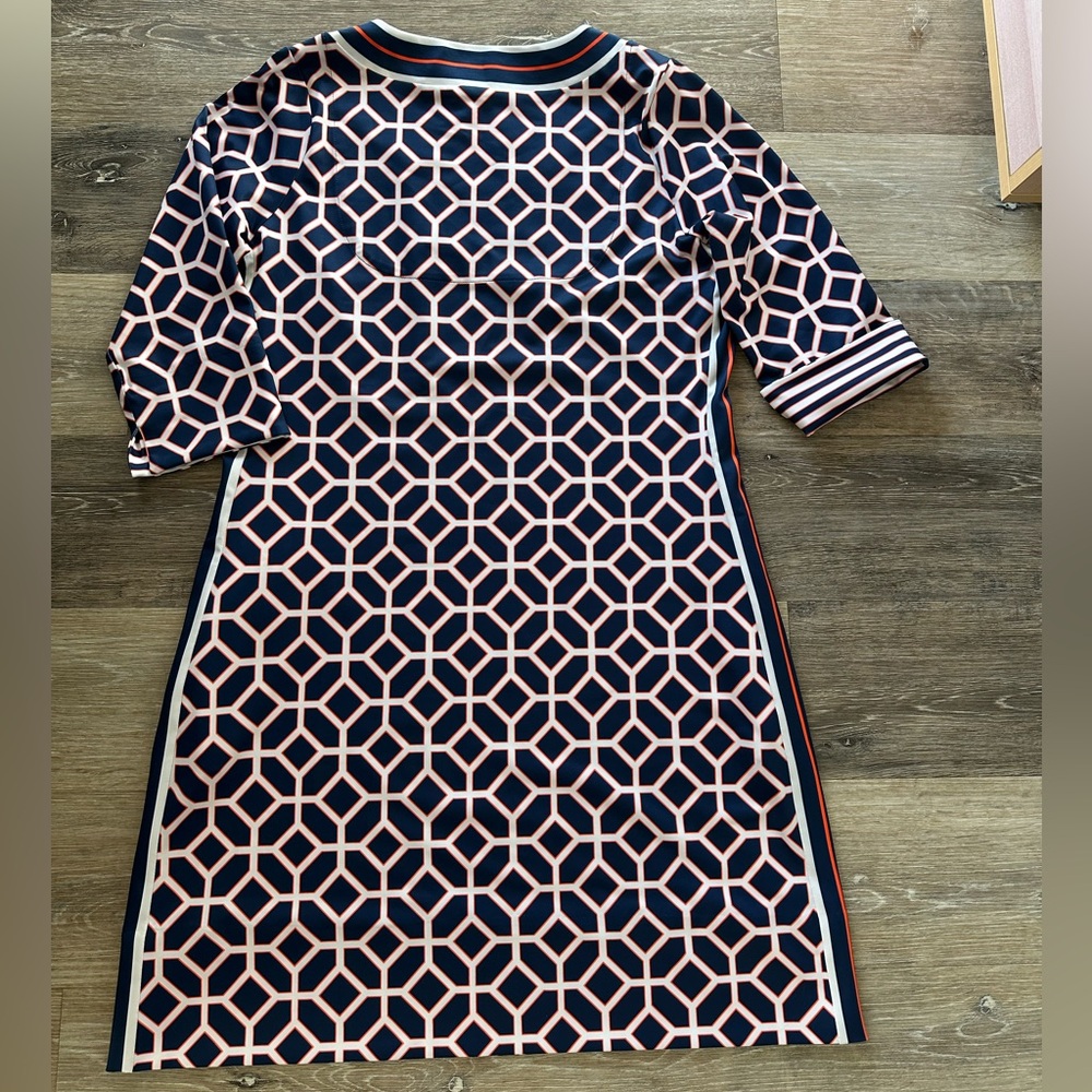 Gretchen Scott Nautical Comfortable Elegant Cruise Regatta Style Dress NWT sizeM - Picture 15 of 16